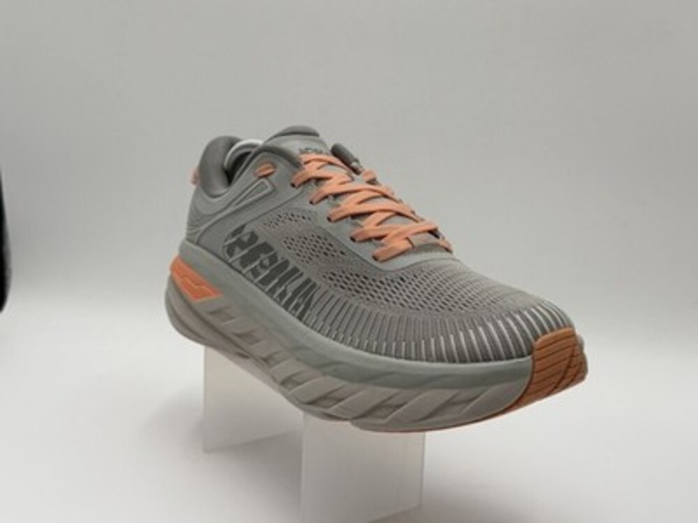 Hoka One One Bondi 7  Women's Size 10 Running Shoes Harbor Mist Sharkskin